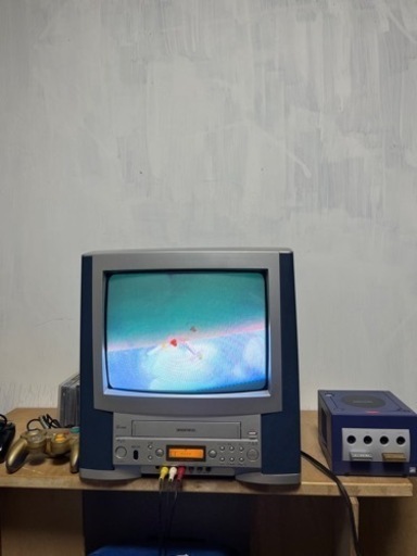 任天堂ゲームキューブ　ブラウン管　セット