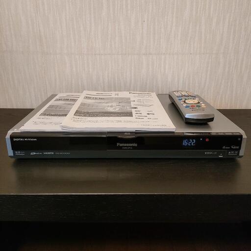 Panasonicパナソニック HDD内蔵DVDレコーダー DIGAディーガ 地デジ対応 HDD200GB DMR-XP10\n