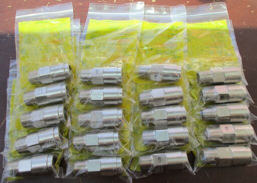 ☆日立金属 HITACHI プッシュインパクト継手接続要領 LIA 10A22・U VB LPガス用 ◆20個セット・ひょうたん印