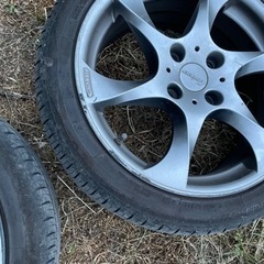 旧車ピッチ。114.3の4穴ロリンザー17inch