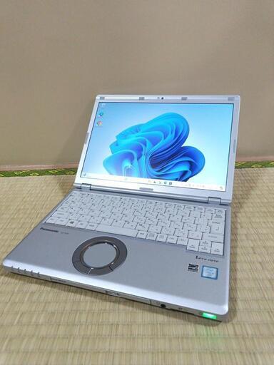 【Core i5+SSDでサクサク動く♫】　人気のレッツノート　Panasonic　高性能core i5  メモリ4GB　高速SSD128GB ノートパソコン PC Windows11 　無線LAN　Wi-Fi　セットアップ済み　すぐ使える♪　DVDドライブ　パソコン　12インチ液晶 持ち運び便利　パソコン ノートパソコン　pc
