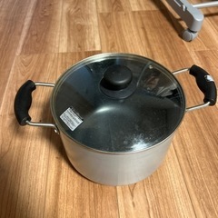 【2点セット】深鍋+鍋蓋