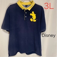 【Disney】ディズニー ポロシャツ 3L 大きいサイズ ミッ...