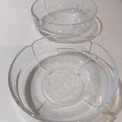 【未使用】ガラスの小鉢2枚セット