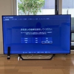 58型4K対応液晶テレビ