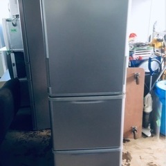 シャープ ノンフロン冷凍冷蔵庫 SJ-W356J-S