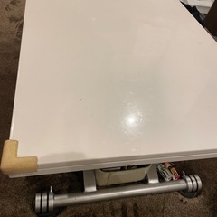 ディノス　昇降式テーブル 伸長式ガス圧昇降テーブル 幅120（天板110）cm