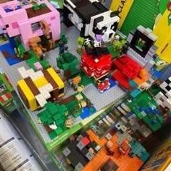 【美品】マインクラフト　レゴ　LEGO 完成　セット