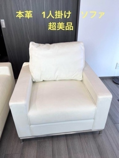 家具 ソファ 1人掛けソファ【取りに来ていただける方のみ】