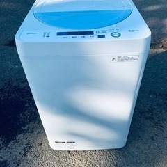 シャープ　全自動電気洗濯機　ES-GE5A-V
