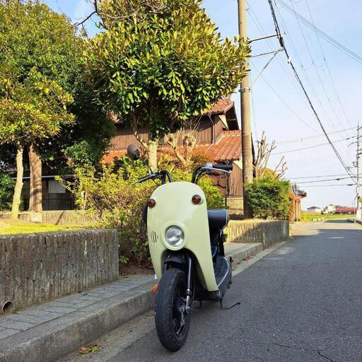 美品良質チョイノリ　バイク　原付　カウル新品付き　ズズキ　レトロ