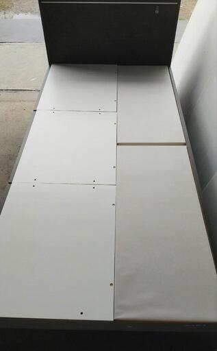 ニトリ シングル ベッドフレーム ジオチェスト 収納 格安 d3774 ☆ニトリ チェストベッドフレームシングル ジオ☆ ニトリ シングル