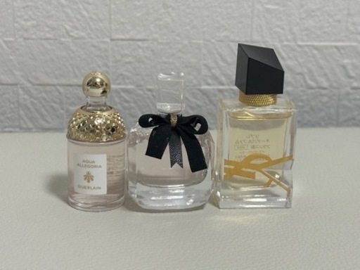 ミニ香水三点セット　GUERLAIN/YSL  7.5ml  イヴ・サンローラン