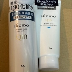 【ネット決済・配送可】LUCIDO 化粧水&洗顔料　2点セット　...