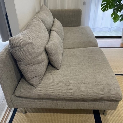 IKEA ソーデルハムン ソファ アームレスト付