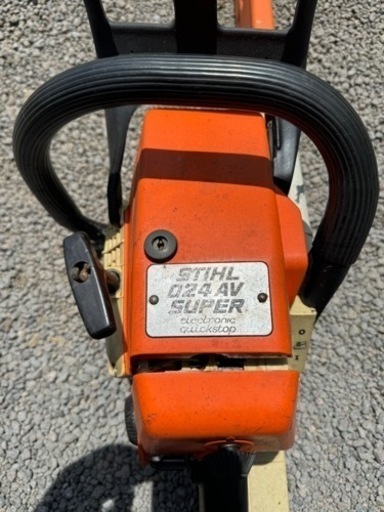 ☆絶版レア機☆STIHL チェーンソー 024スーパー STIHL 024AV SUPER 