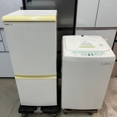 T【かわちい♡🥺】国産 冷蔵庫 洗濯機 2点セット