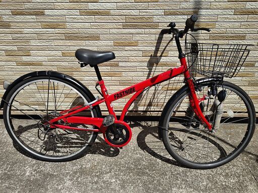中古自転車 6段変速 26インチ ブロックダイナモ 軽整備済み 防犯登録対応 町田市 相模原市 MM255