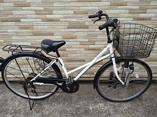中古自転車 6段変速 26インチ ブロックダイナモ 軽整備済み 防犯登録対応 町田市 相模原市 MM256