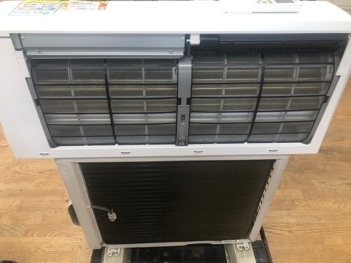 K115☆TOSHIBA製☆2019年製冷暖房兼用エアコン6畳用☆3