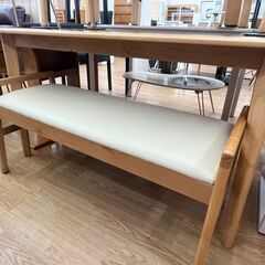 ☆ジモティ割あり☆ ニトリ 4人用ダイニングセット ナチュラル H70×W120×