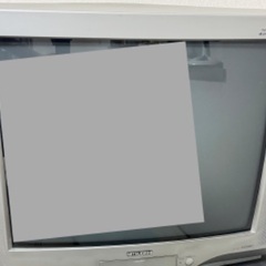【ネット決済】三菱製　テレビ　25インチ　シルバー　ブラウン管　