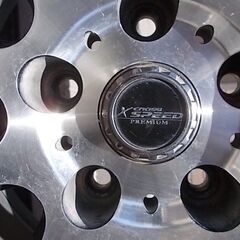 アルミホイール　１７インチ　7J　ＰＣＤ１１４．３　インセット53　４本セット中古
