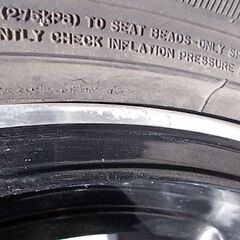 アルミホイール　１７インチ　7J　ＰＣＤ１１４．３　インセット53　４本セット中古