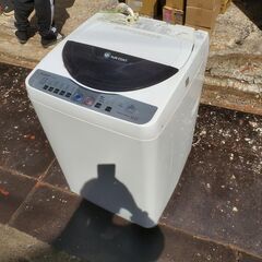 【直接引取り限定！】全自動電気洗濯機 SHARP ES-FG60...