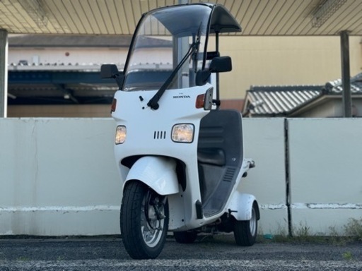 61 HONDA ホンダ ジャイロキャノピー TA03 始動確認済 書付 80068km 4st グリップヒーター付　ミニカー登録 61 HONDA ホンダ ジャイロキャノピー TA03 始動確認済 書付 80068km