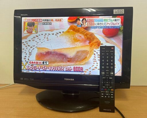 東芝 19インチ HDD内蔵 液晶テレビ 19HE1 2011年製 リモコンつき