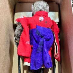 【愛品館 市原店】明治 からくり人形 さる