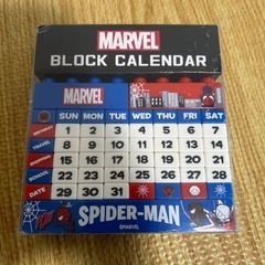 marvel ブロックカレンダー