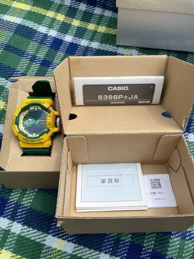G-SHOCK GA-400CS ブラジルカラー GA-400-7AJF | CASIO