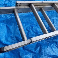 ハセガワ工業 アルミ合金製伸縮2連はしご HC2-51 全長5m12cm 縮長