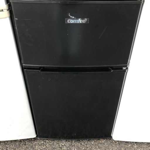 COMFEE 2022年製 2ドア冷蔵庫 90L RET90BL