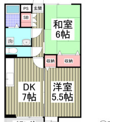 【🏡入居費用11万円🏡】✨審査No.1✨ 最安！❤️‍🔥両毛線「小俣」駅 徒歩43分❤️‍🔥 - 桐生市