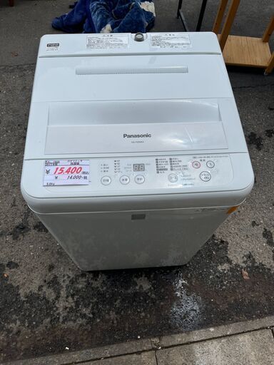 リサイクルショップどりーむ天保山店　No13039　洗濯機　Panasonic　パナソニック　2017年製　5.0㎏