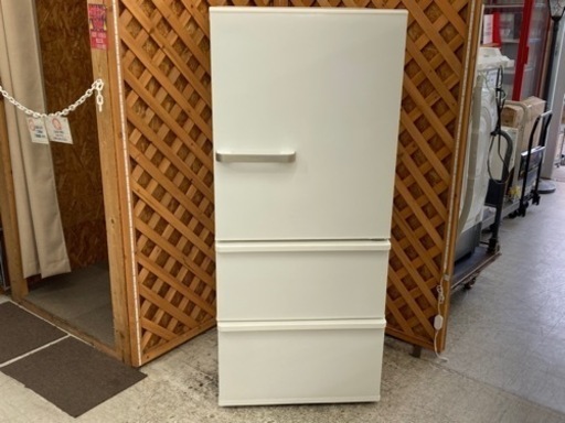 【愛品館江戸川店】保証充実 アクア 2019年製 272L 3ドア冷凍冷蔵庫 AQR-27H(W)
