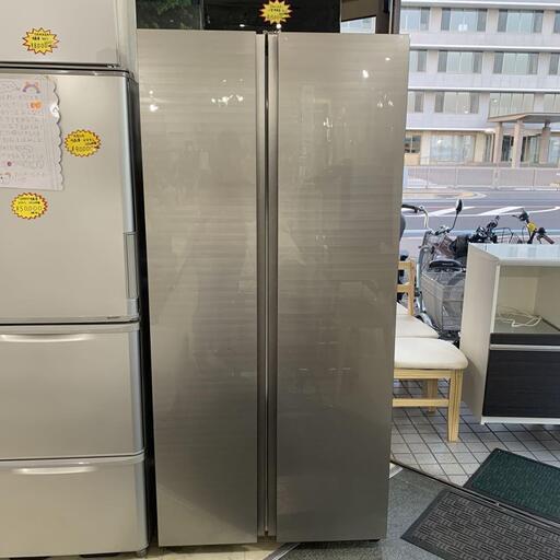 AQUA アクア 冷蔵庫 AQR-SBS45J(S) 449L 2020年製