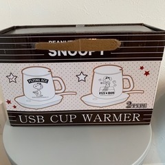 USB CUP WARMER スヌーピー