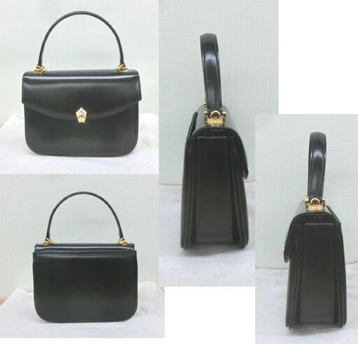 美品 OSCAR DE LA RENTA/オスカー・デ・ラ・レンタ フォーマルバッグ 黒 横22cm縦16cm ハンドバッグ ショルダーベルト ブラック 鞄 札幌 西野