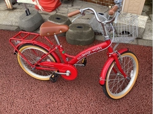 万代店　子供自転車　補助無し　18インチ