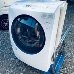 ♦️TOSHIBAドラム式洗濯乾燥機【2016年製】TW-96A5L