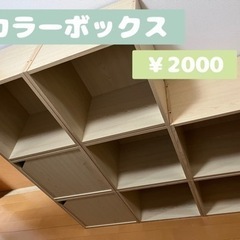 【決定】家具 収納家具 カラーボックス