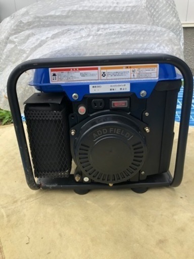 アドフィールド GT800　発電機 混合ガソリン 美品 携行缶付き アドフィールド GT800 発電機 混合ガソリン 美品 携行缶付き ADD FIELD