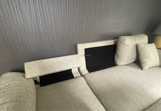 5/20まで！ソファ 3人掛けソファ+オットマン[東京配送可能]