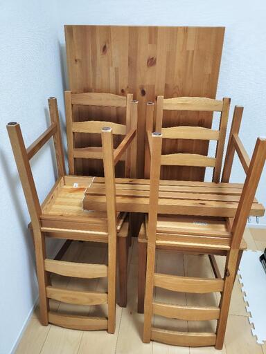 IKEA ヨックモック ダイニングセット