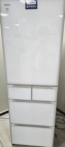 5ドア冷蔵庫　HITACHI　2019年製　R‐S40K