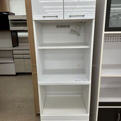 ★ジモティ割あり★ アイクラフト有限 食器棚 白 H180×D4...